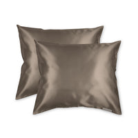 Beauty Pillow Satijnen Kussensloop Taupe