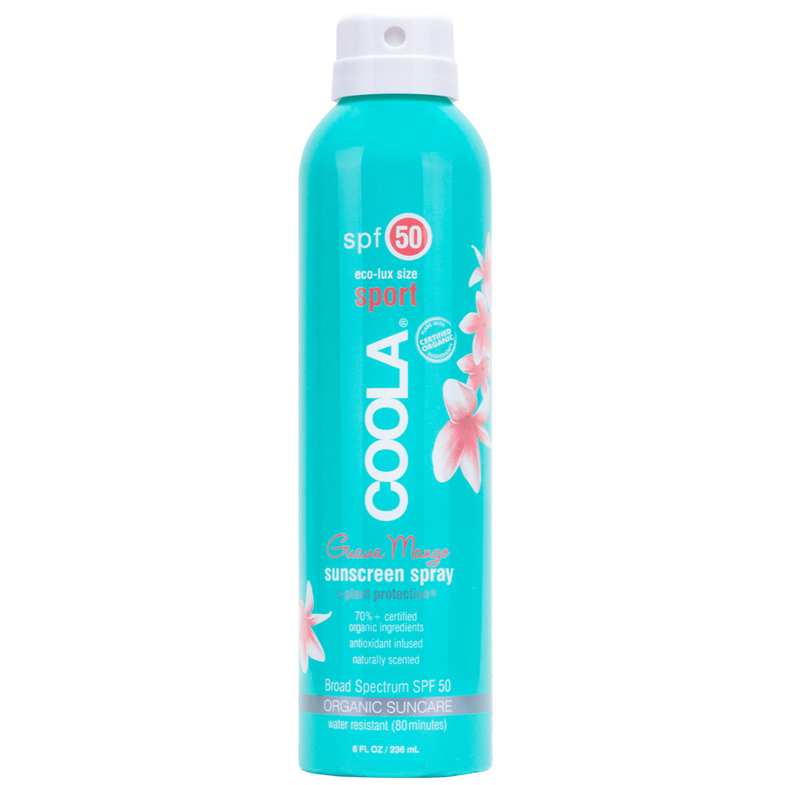 COOLA Classic Sunscreen Spray Guava Mango SPF 50 177ml