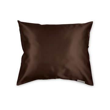 Beauty Pillow Satijnen Kussensloop Chocolate Brown