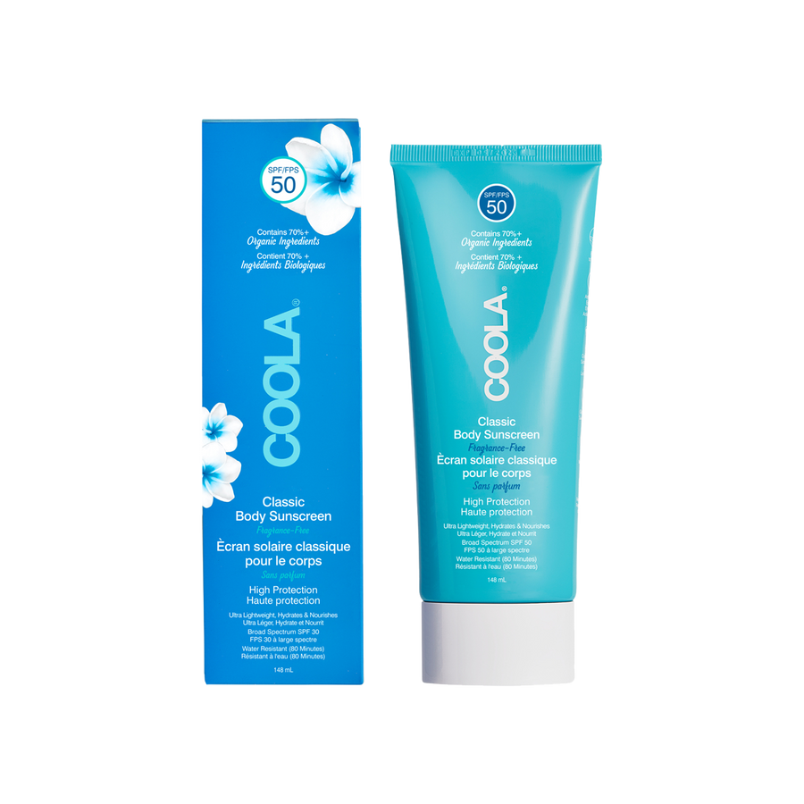 COOLA Classic Body Lotion SPF50 Unscented 148ml